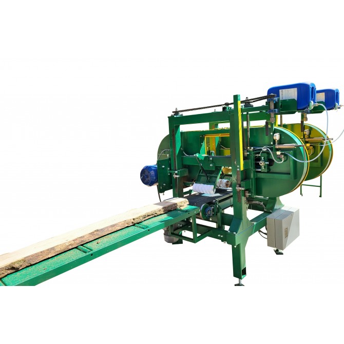  Верстат стрічкопильний горизонтальний ділильний ЛПГД-400-2